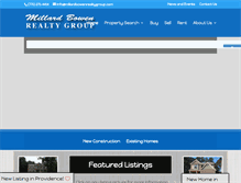 Tablet Screenshot of millardbowenrealtygroup.com